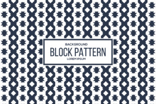 Abstract Bold Pattern Blue & Cloverleaf Quatrefoil Lattice: A Versatile Design Asset for Modern Creativity