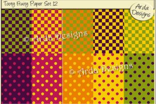 Colorful Creativity with Tooty Fruity Paper Set 12