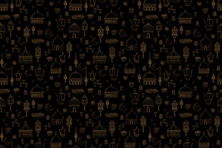 Eid Al-Fitr Celebration Pattern Line Art: A Visual Reflection of Joy and Tradition