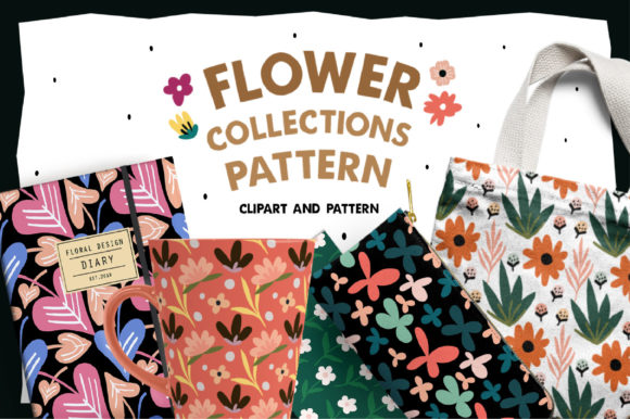 Flower Collections Pattern: A Versatile Design Resource for Creative Projects