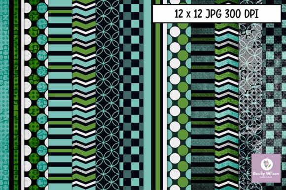 Green and Blue Paper Pack: A Versatile Resource for Creative and Practical Projects