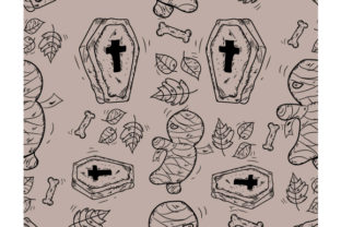 Halloween Event Seamless Pattern Doodle: A Creative Resource for Designers and Creators