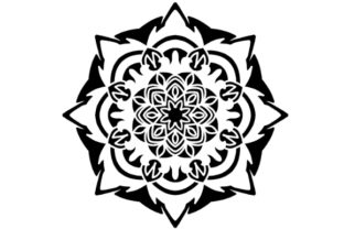 Mandala Vector Art Pattern 747: Scalable, Versatile, and Ready for Real-World Use