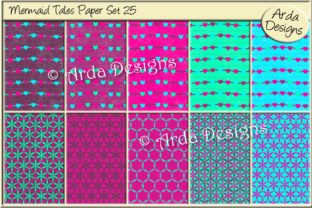 Mermaid Tales Paper Set 25 & 10-Pack 12x12 Backing Papers: A Creative Resource Explained