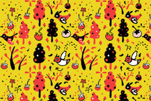 Module for Birds, Trees, Plant Pattern: A Versatile Design Solution for Textiles and Beyond