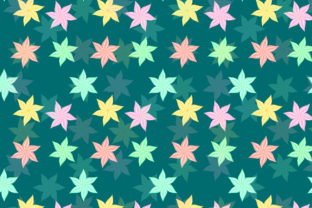 Pastel Stars Pattern – A Versatile Design for Creativity and Customization