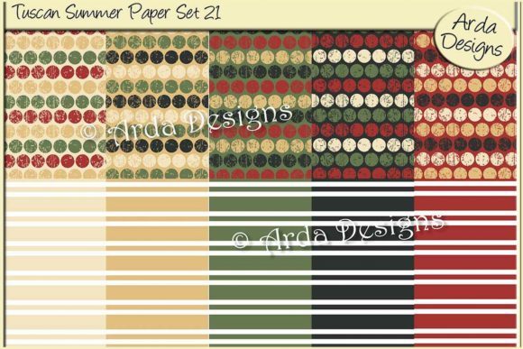 Tuscan Summer Paper Set 21: A Versatile Tool for Creative and Practical Use