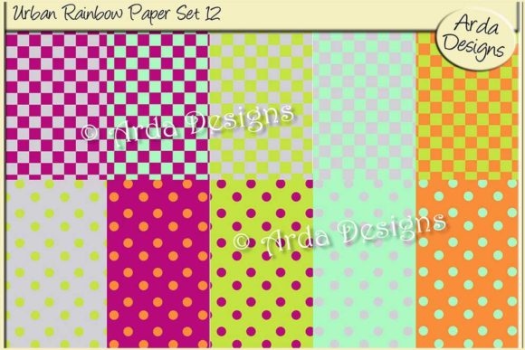 Urban Rain Bow Paper Set 12: A Versatile Tool for Creative and Practical Use