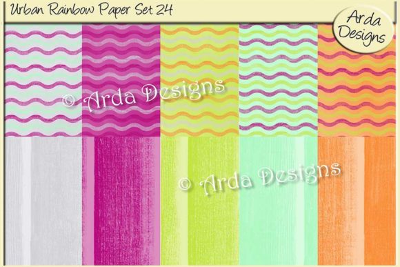 Urban Rainbow Paper Set 24: A Creative Essential for Modern Workflows