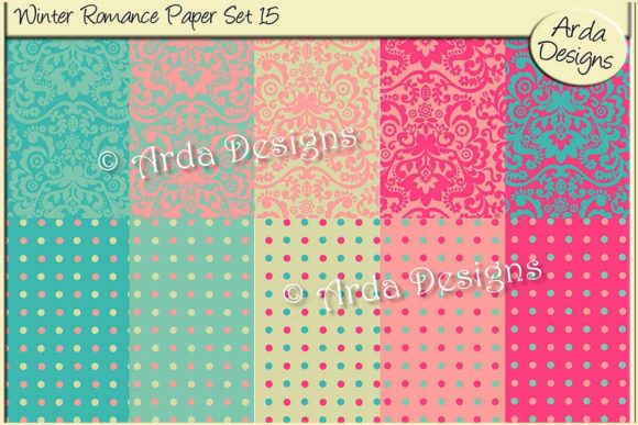 Winter Romance Paper Set 15: A Versatile Tool for Creative and Practical Use