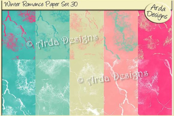 Winter Romance Paper Set 30: A Creative and Practical Solution for Modern Creators